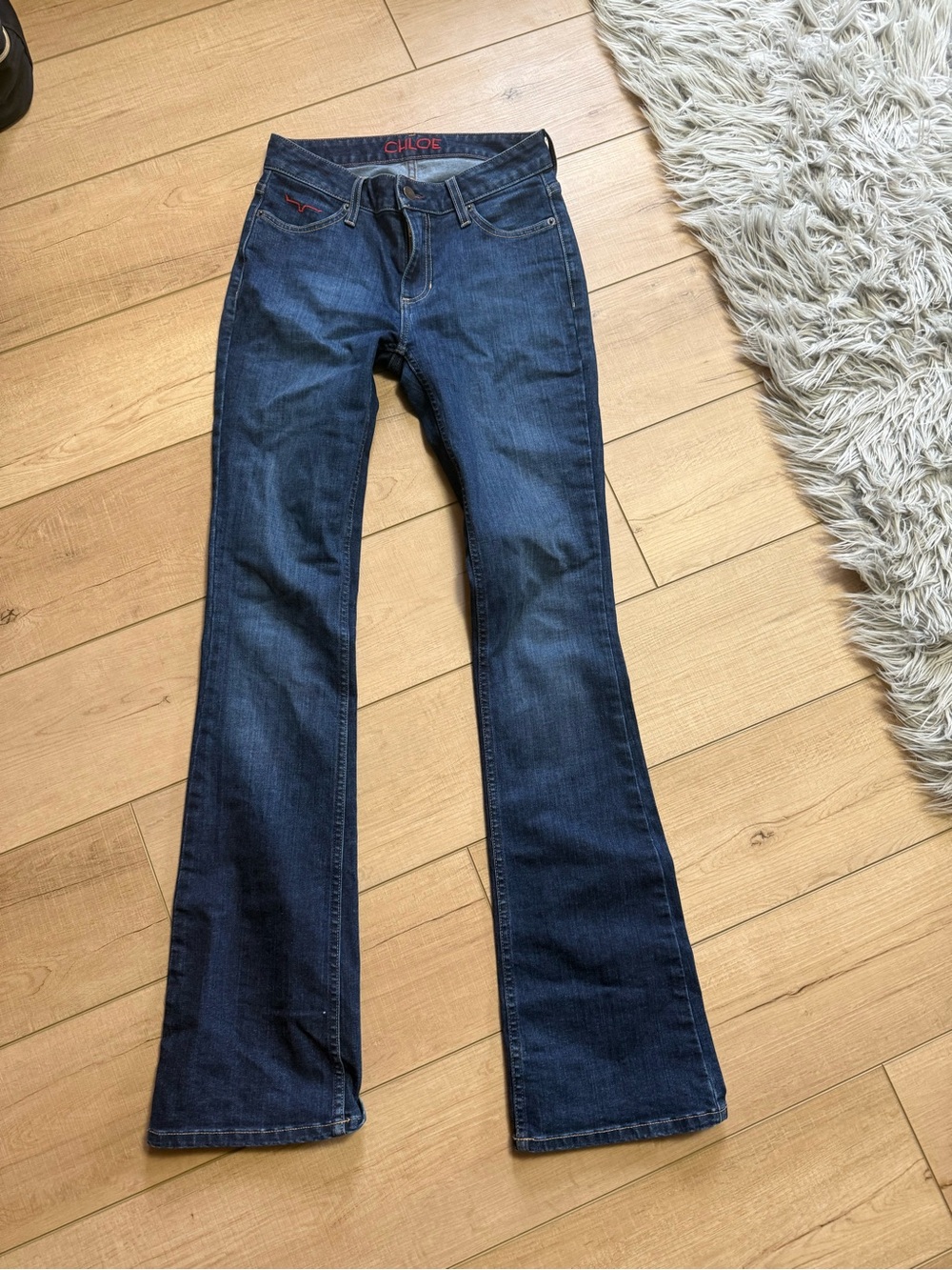 Women's Dark Blue Jeans 2/34